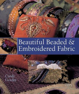 Beautiful beaded & embroidered fabric