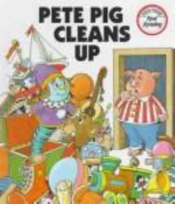 Pete Pig cleans up