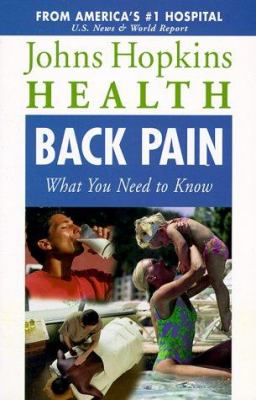 Back pain : what you need to know