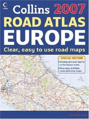 Road atlas Europe.