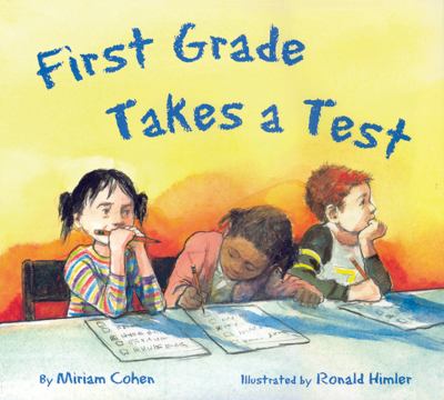 First grade takes a test