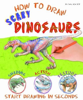 How to draw scary dinosaurs