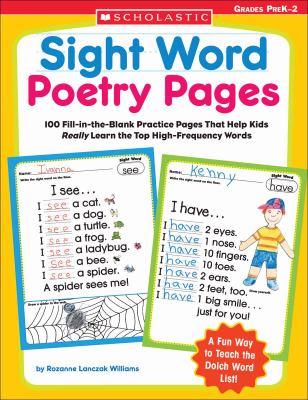 Sight word. Poetry pages /