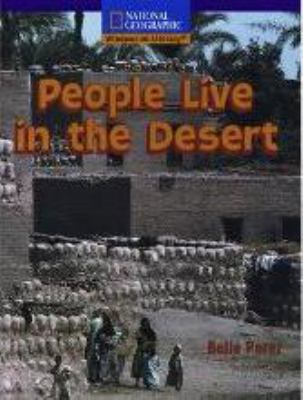 People live in the desert