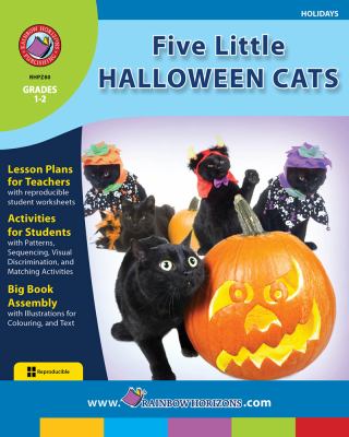 5 little Hallowe'en cats : big book and little book patterns