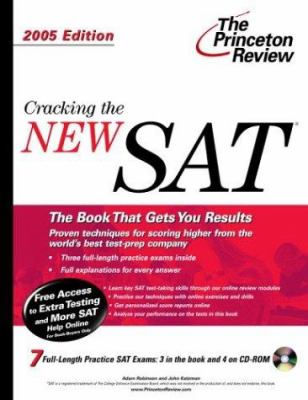 Cracking the new SAT : with practice test on CD-ROM