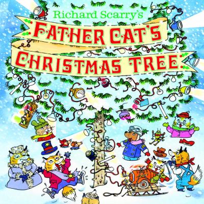 Richard Scarry's Father Cat's Christmas tree.