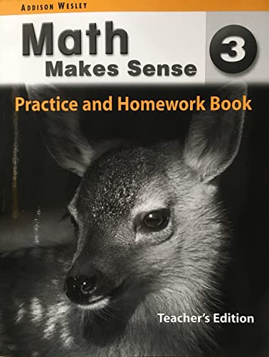 Math makes sense : 3. Practice and homework book /