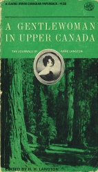 A gentlewoman in Upper Canada : the journals of Anne Langton