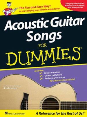 Acoustic guitar songs for dummies