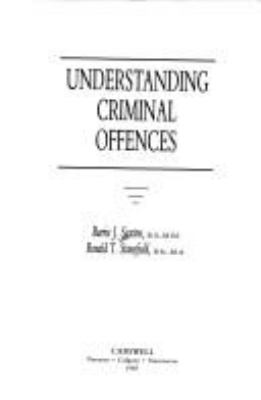 Understanding criminal offences