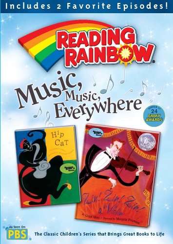 Reading rainbow. Music, music, everywhere.