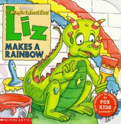 Liz makes a rainbow