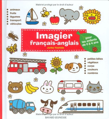 Imagier français-anglais pour les enfants de 0 à 4 ans