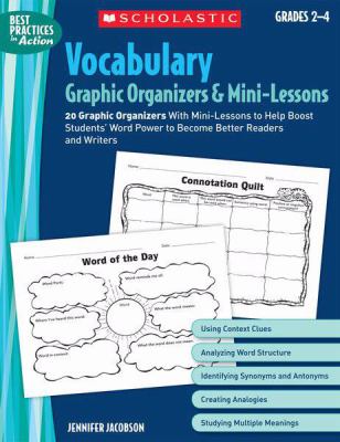 Vocabulary : graphic organizers & mini-lessons