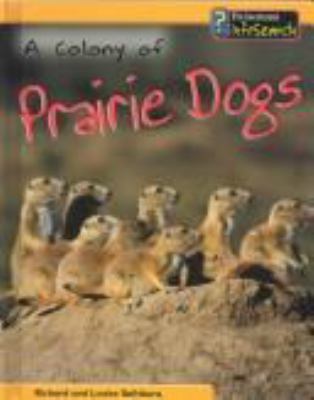 A colony of prairie dogs