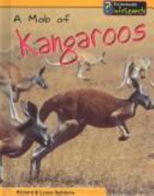 A mob of kangaroos