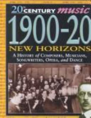 1900-20 : new horizons