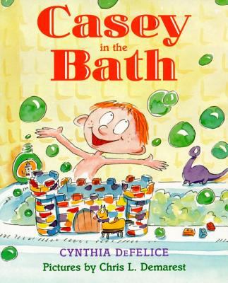 Casey in the bath