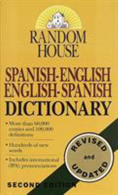 Random House Spanish-English, English-Spanish dictonary