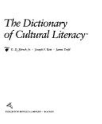 The dictionary of cultural literacy