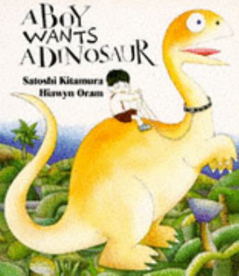 A boy wants a dinosaur