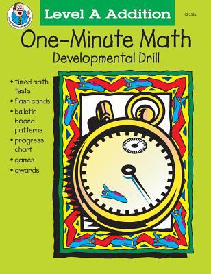 One-minute math developmental drill : shoot for the strs : level A addition sums 0 to 10