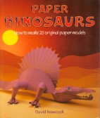 Paper dinosaurs.