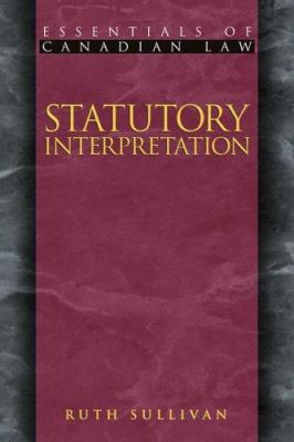 Statutory interpretation