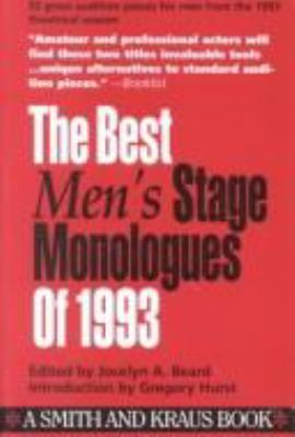 The Best men's stage monologues of 1993