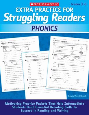 Extra practice for struggling readers. Phonics /