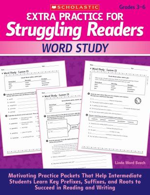 Extra practice for struggling readers : word study