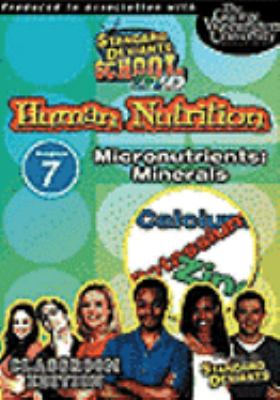 Human nutrition. : minerals. Program 7, Micronutrients