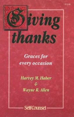 Giving thanks : graces for every occasion