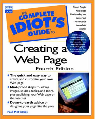 The complete idiot's guide to creating a Web page
