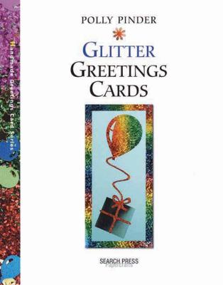 Glitter greetings cards