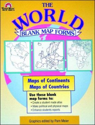 The world : blank map forms