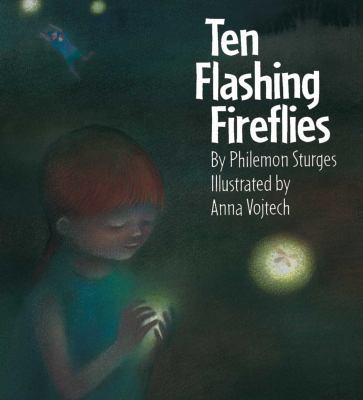 Ten flashing fireflies