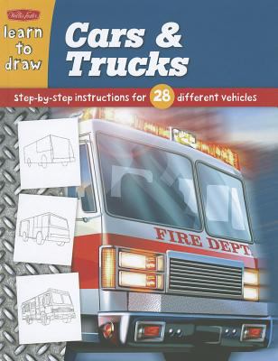 Learn to draw cars & trucks : learn to draw and color 28 different vehicles, step by easy step, shape by simple shape!