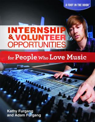 Internship & volunteer opportunities for people who love music