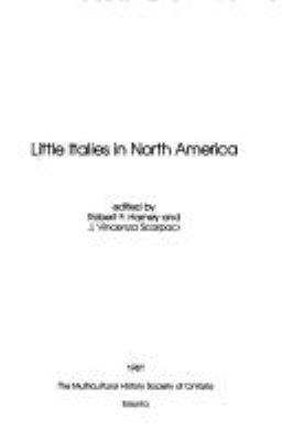 Little Italies in North America