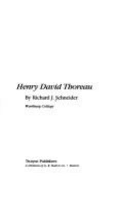 Henry David Thoreau