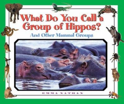 What do you call a group of hippos? : and other mammals