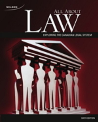 All about law : exploring the Canadian legal system