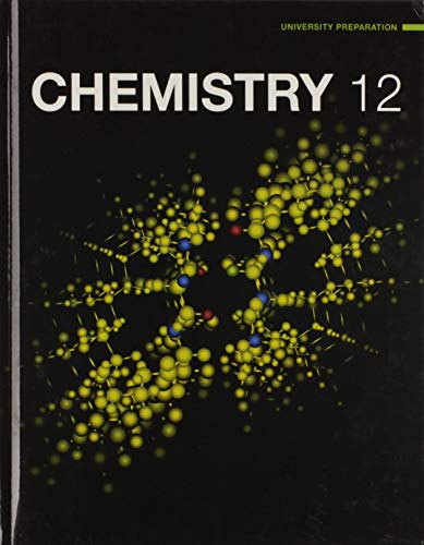 Nelson chemistry 12 : university preparation