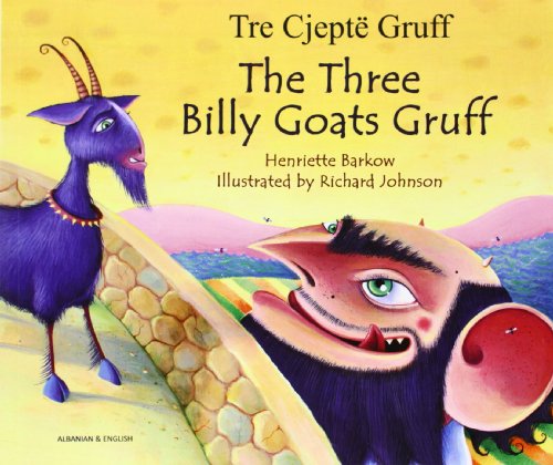 Three billy goats gruff = Tre cjeptë gruff