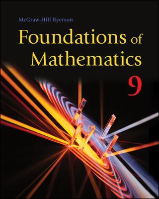 McGraw-Hill Ryerson foundations of mathematics 9