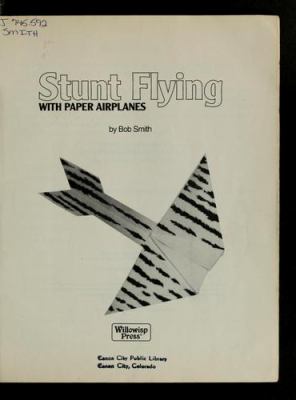 Stunt flying with paper airplanes