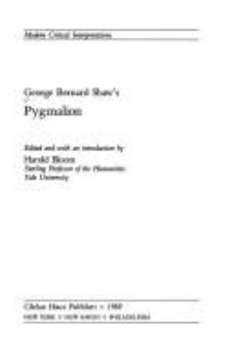 George Bernard Shaw's Pygmalion