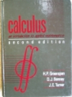 Calculus : an introduction to applied mathematics